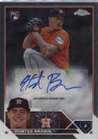 2023 Topps Chrome Update Series - Hunter Brown #AC-HB