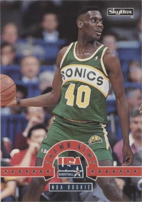 Skybox 1994 baloncesto EE. UU. - Shawn Kemp #14