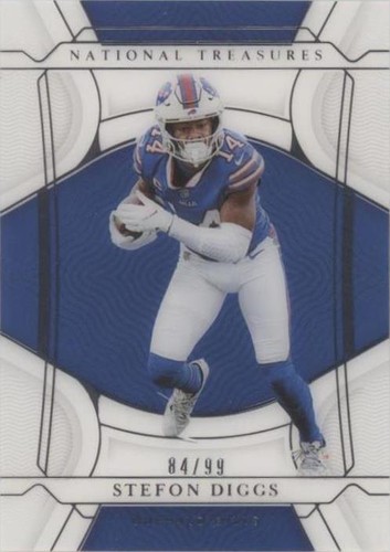 2021 Panini National Treasures Stefon Diggs #25