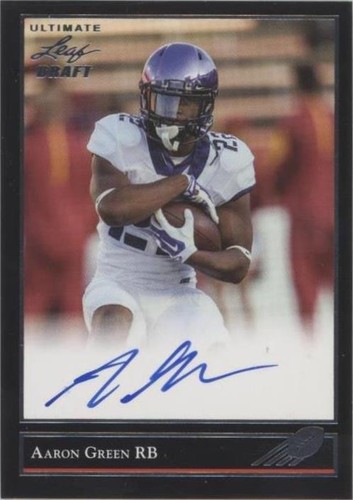 2016 Leaf Ultimate Draft Aaron Green #BG-AG1