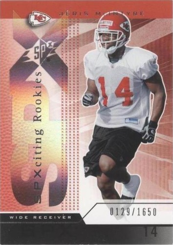 2004 SPx Jeris Mcintyre #108