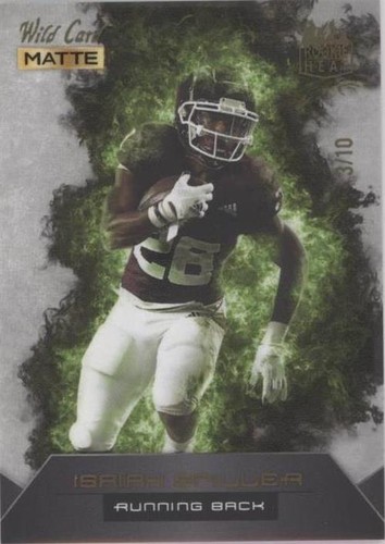 2022 Wild Card MATTE Isaiah Spiller #RH-12