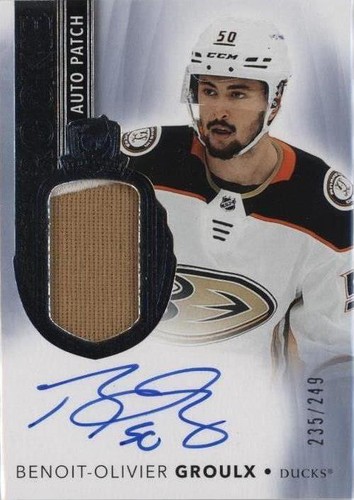 2021-22 Upper Deck The Cup - Benoit-Olivier Groulx #180
