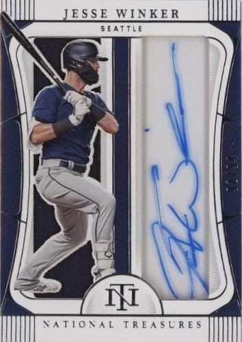 2022 Panini National Treasures - Jesse Winker #JGS-JW