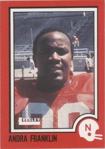 1989 Leesley Nebraska Cornhuskers Andra Franklin #74