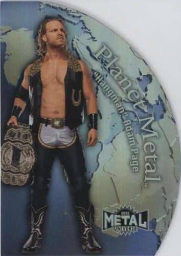 2022 Skybox Metal Universe AEW All Elite Wrestling - Adam Page #PM-12