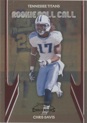 2007 Playoff Contenders Chris Davis #RRC-32