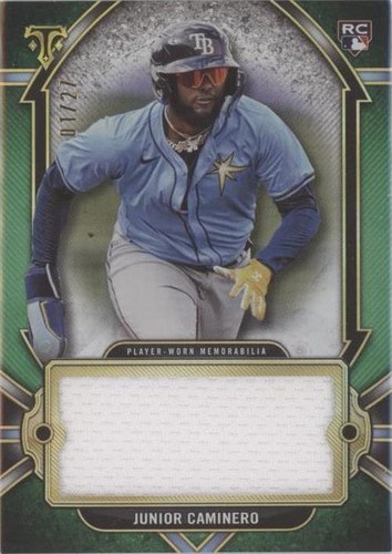 2024 Topps Triple Threads - Junior Caminero #SJR-JCAM