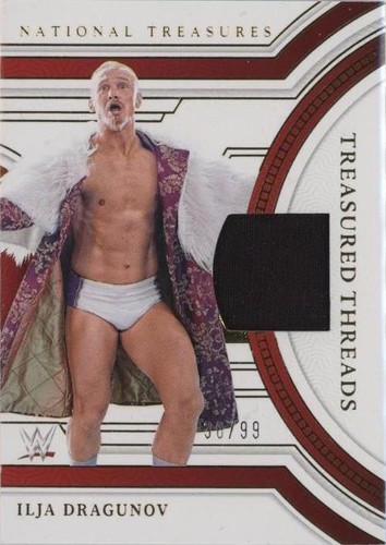 2024 Panini National Treasures WWE - Ilja Dragunov #TT-IJD