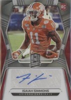 2020 Panini Spectra Isaiah Simmons #8