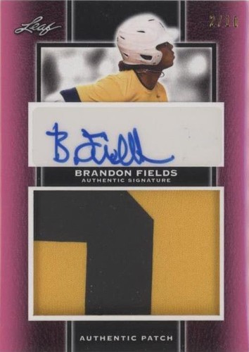 2019 Leaf Perfect Game National Showcase - Brandon Fields #PA-BF1