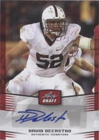 2012 Leaf Draft David DeCastro #DDC