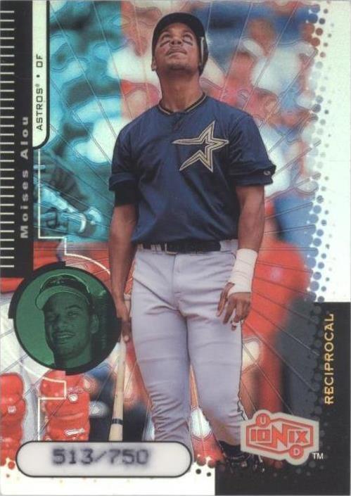 1999 Upper Deck Ionix - Moises Alou #R32