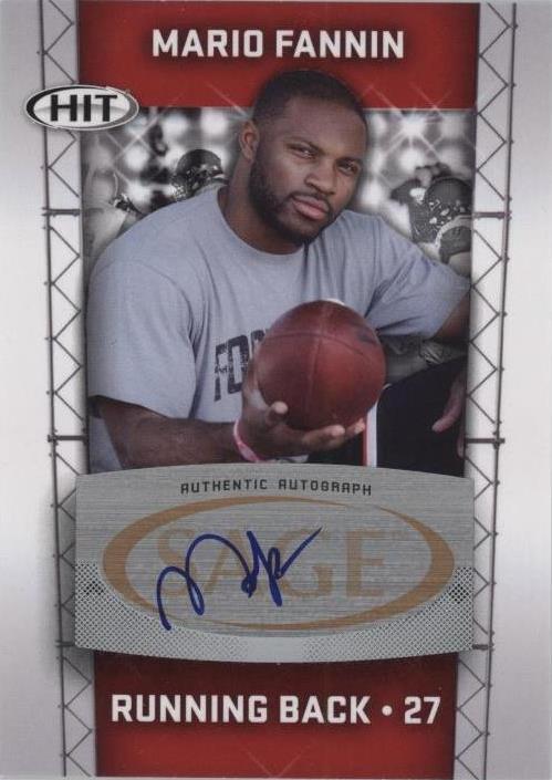 2011 SAGE Hit Mario Fannin #A27