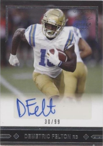 2021 Leaf Ultimate Draft Demetric Felton #GLR-DF2