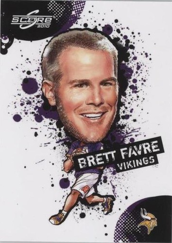 2010 Score Brett Favre #6