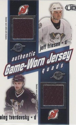 2002-03 Pacific Heads Up - Adam Deadmarsh Jason Allison Jeff Friesen #1