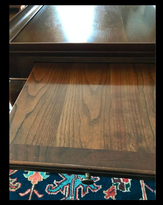 STICKLEY QUEEN ANNE SOLID CHERRY TEA TABLE EXCELLENT