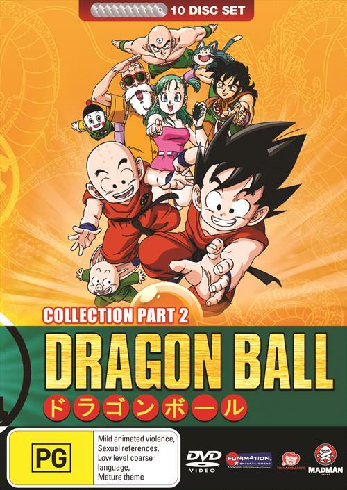 Dragon Ball Complete Collection : Part 2 (DVD, 1986) for sale online ...