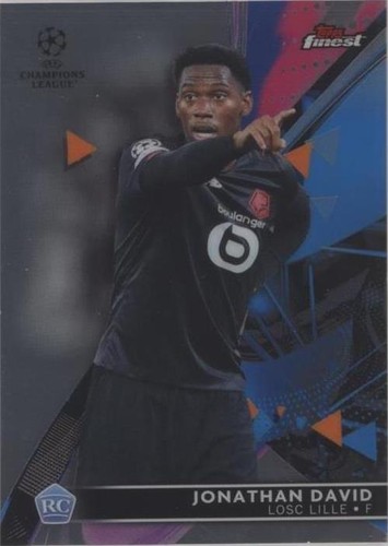 2021-22 Topps Finest UCL Jonathan David #41
