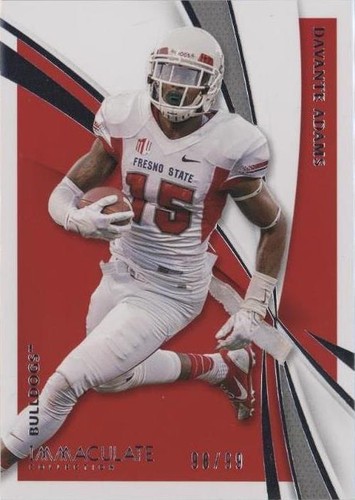 2021 Panini Immaculate Collection Collegiate Davante Adams #34