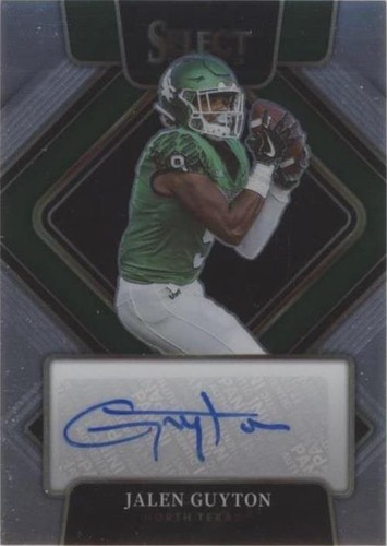 2022 Panini Select Draft Picks Jalen Guyton #S-JGU