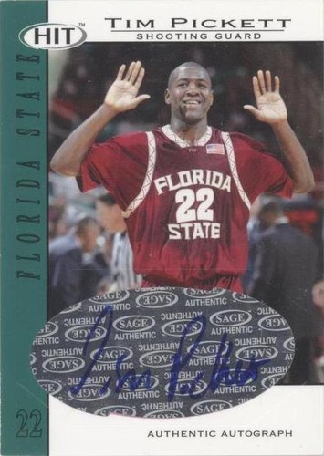 2004 SAGE Hit - Tim Pickett #A22