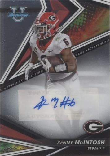 2022-23 Bowman's Best University Kenny McIntosh #BA-KM