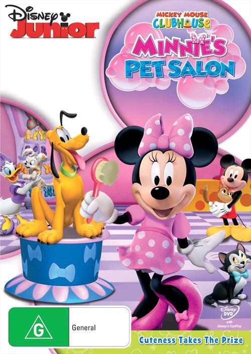 Mickey Mouse Clubhouse-Minnie's Pet Salon (DVD, 2013) for sale online ...