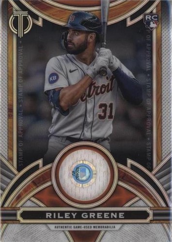 2023 Topps Tribute - Riley Greene #SOA-RG