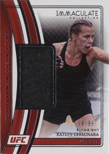 2023 Panini Immaculate Collection UFC - Katlyn Cerminara #FN-KCN