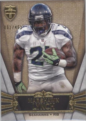 2012 Topps Supreme Marshawn Lynch #77
