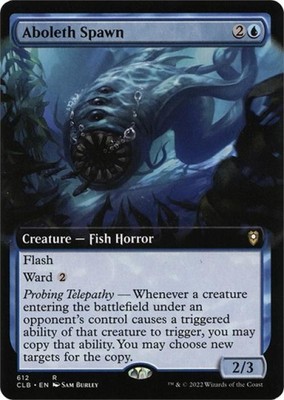 MTG Aboleth Spawn (Extended Art) Near Mint Normal