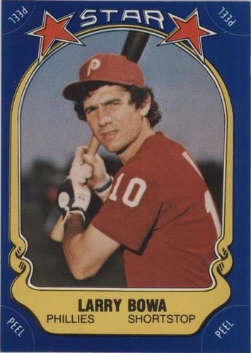 1981 Fleer Star Stickers - Larry Bowa #20