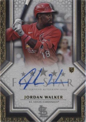 2023 Topps Five Star - Jordan Walker #FSA-JW
