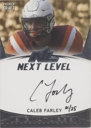 2021 Sage Premier Draft Caleb Farley #21NL-CF