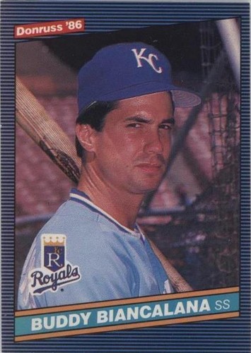 1986 Donruss - Buddy Biancalana #605