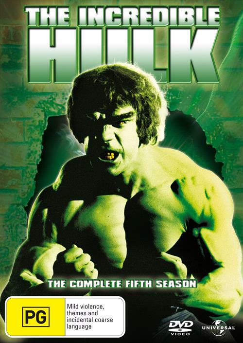Incredible Hulk, the : Season 5 (Box Set, DVD, 1979) for