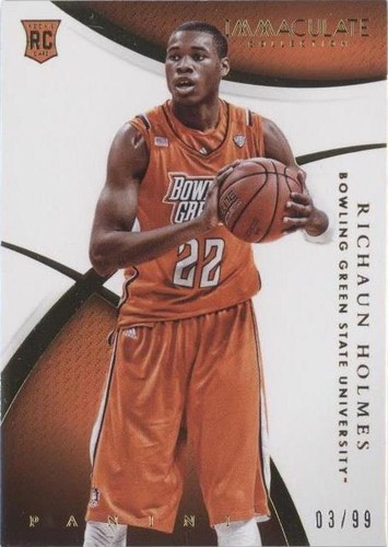 2015 Panini Immaculate Collection Collegiate - Richaun Holmes #155
