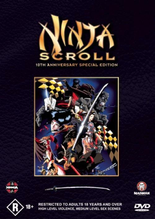 Ninja Scroll (DVD, 1993) for sale online Australia