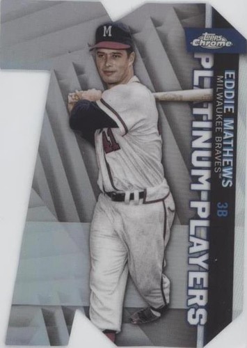 2021 Topps Chrome Update Series - Eddie Mathews #CPDC-54