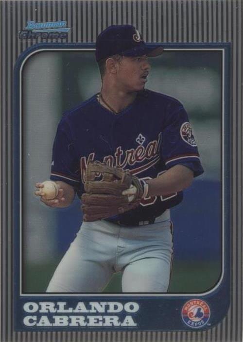 Bowman Chrome 1997 - Orlando Cabrera #236