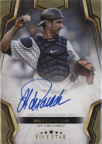 2024 Topps Five Star - Jorge Posada #FSA-JP