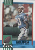 1990 Topps Curtis Duncan #226