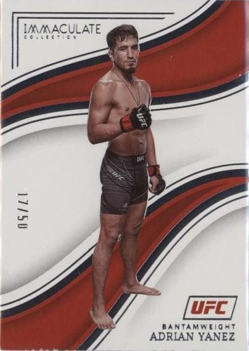 2023 Panini Immaculate Collection UFC - Adrian Yanez #96
