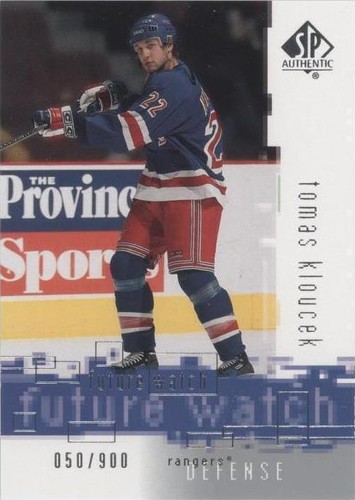 2000-01 SP Authentic - Tomas Kloucek #154