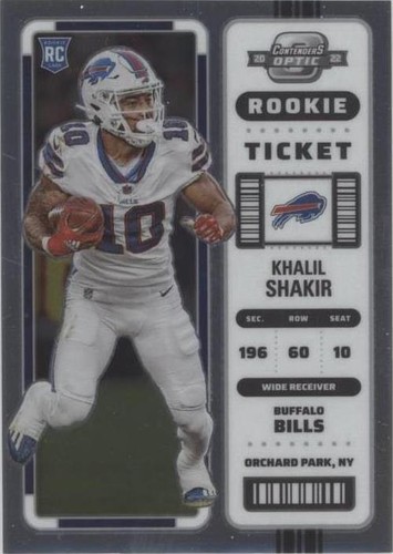 2022 Panini Contenders Optic Khalil Shakir #81