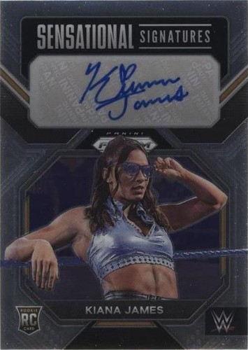 2023 Panini Prizm WWE - Kiana James #SN-KJN