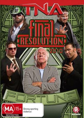 TNA Wrestling Final Resolution 2010 DVD + Behind The Scenes Feature SPORT NEW R4
