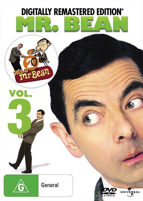 Mr.Bean DVD 全3巻セット Amazon.com: Mr. Bean - The Whole Bean (Complete Set) : Rowan